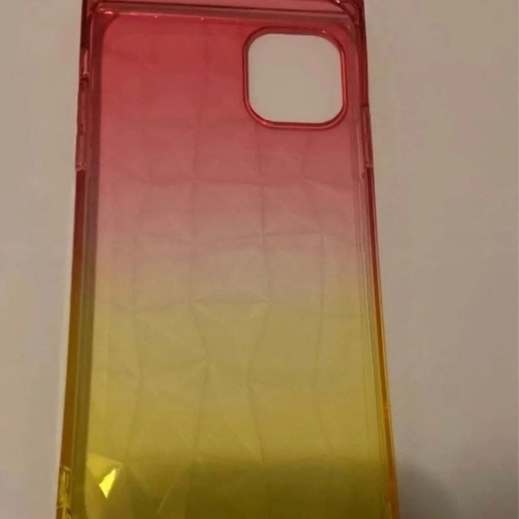 Ombré case with Rhombus texture for iPhone 11 - Picture 4 of 4
